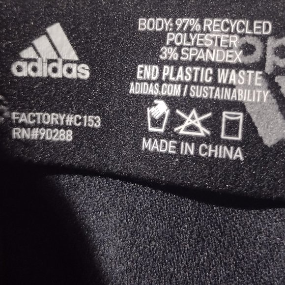 Adidas Stretch Fit Aeroready Men's Cap Hat - Black, Size S/M - Picture 3 of 8